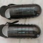 Armor Shoe Pair Medieval Knight Crusader Spartan Black Steel Armour Sabaton