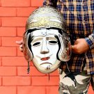 Halloween Imperial Roman Helmet Medieval Knight Roman Cavalry Face Helmet Halloween Imperial Roman Helmet Medieval Knight Roman Cavalry Face Helmet