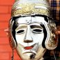 Halloween Imperial Roman Helmet Medieval Knight Roman Cavalry Face Helmet
