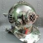Vintage Diving Helmet  Mark IV Deep Sea Marine Divers Scuba Boston Brown Antique Helmet