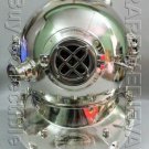 Vintage Diving Helmet  Mark IV Deep Sea Marine Divers Scuba Boston Brown Antique Helmet