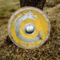 Shield Medieval Warrior Wooden Viking Shield Round Shield Dragon Face shield