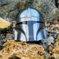 STAR WARS The Black Series The Mandalorian Premium Electronic Helmet Roleplay for Kids | Halloween