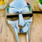 MF DOOM Mask Mad- villain Mild Steel Face Armor Tribute to MF Doom- Hip Hop Gladiator Mask-