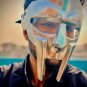 MF DOOM Mask Mad- villain Mild Steel Face Armor Tribute to MF Doom- Hip Hop Gladiator Mask-