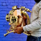 Copper brass scuba diving helmet - Deep sea U.S navy mark V divers helmet replica -