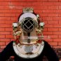 Copper brass scuba diving helmet - Boston 22" inch divers helmet -