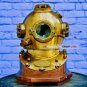18" Inch scuba diving divers helmet - U.S navy mark V deep sea helmet -
