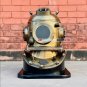 Italia La Spezia Badge scuba diving helmet - Scuba Diving Helmet - Boston Diving Helmet -