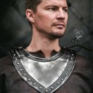 Medieval Knight Armor, Gorget Pouldron Armor, Cosplay, Sca, Larp Medieval Knight Armor, Gorget Pouldron Armor, Cosplay, Sca, Larp
