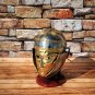 Medieval Roman Helmet - Roman Knight Spartan Battle Armour Helmet - Wearable Steel SCA LARP