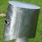 Medieval Armor Knight~ Crusader Helmet Metal Chrome, 11" Swagger~ souls - Style Decorative gift