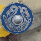 Valhalla Sea Dragon Jörmungandr Authentic Battleworn Viking Shield