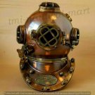 18" Diving Helmet US Navy Mark V Deep Sea Divers Antique Scuba SEA Divers Helmet 18" Diving Helmet US Navy Mark V Deep Sea Divers Antique Scuba SEA Divers Helmet