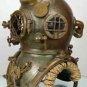 18" Diving Divers Helmet U.S Navy Mark V Deep Sea Antique Scuba Vintage Gift