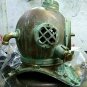 18'' Full Size Vintage Diving helmet Green color U.S navy scuba Diving helmet