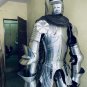 Halloween Medieval Knight Suit Of Armor Combat Full Body Wearable Suit of Steel Armor