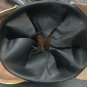 German Pickelhaube Helmet Militaria Leather Prussian with stand Imperial Black