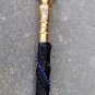 Brass Antique Victorian Handle Wooden ( Police Retirement ) Walking Stick GIFT.