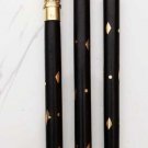 Vintage Solid Brass Designer Knob Head Handle Wooden Walking stick Cane Gift