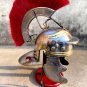 Medieval knight Roman Legion Helmet ~ Empire Centurion Officer Helmet w/ Leather Liner