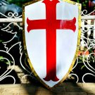 Templar Shield ~ Medieval Steel Knight Shield ~ Holy Cross Shield Templar Shield ~ Medieval Steel Knight Shield ~ Holy Cross Shield