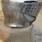Halloween European German Closed Helmet with stand- Medieval Knight Gothic