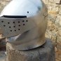 Halloween European German Closed Helmet with stand- Medieval Knight Gothic