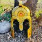 Medieval Steel Theoden Rohan King Helmet/LOTR Eleven Helmet Larp Knight