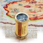 Vintage Charm Brass Marine Miniature Telescope 6 Inch Desktop Elegance Stunning Wood Box
