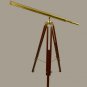 Nautical Brass Telescope Stand Retro Decoration Vintage Interior Accent