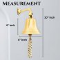 Nautical Brass ship Bell Entrance Bell for shop Home Boat Pub Engraving perfect Gift