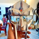 Gladiator Face Mask MF DOOM Mask Mad villain Mild Steel Face Armor Knight larp item Gladiator Face Mask MF DOOM Mask Mad villain Mild Steel Face Armor Knight larp item