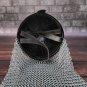 Steel Chain-mail Helmet Medieval Norman Nasal Helmet Authentic Armou Helmet