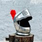 Medieval Helmet European Closed Helmet Steel Knight LARP Fancy Armor Helmet