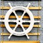 Personalized Handmade Wooden Ship Wheel Marine Boat Wheel Luxury Décor Gift idea Captain Gift
