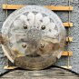 Handcrafted Shield With Flower Design Ailis Steel Made Usable Shield With Arabic Islamic Engraving
