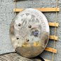 Handcrafted Shield With Flower Design Ailis Steel Made Usable Shield With Arabic Islamic Engraving