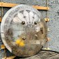 Handcrafted Shield With Flower Design Ailis Steel Made Usable Shield With Arabic Islamic Engraving