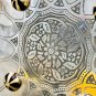 Handcrafted Shield With Flower Design Ailis Steel Made Usable Shield With Arabic Islamic Engraving