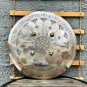 Handcrafted Shield With Flower Design Ailis Steel Made Usable Shield With Arabic Islamic Engraving