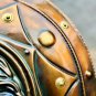 Medieval Loin Face Shield Battle-worn Warrior Metal Shield 18 Gauge Steel Shield