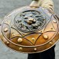Medieval Loin Face Shield Battle-worn Warrior Metal Shield 18 Gauge Steel Shield