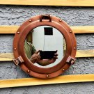 Nautical Copper Plated Porthole Ship Window Round Porthole With Mirror Glass