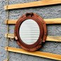 Nautical Copper Plated Porthole Ship Window Round Porthole With Mirror Glass