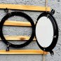 Nautical Black Porthole With Mirror Glass Ship Window Round Porthole Wall Window Porthole