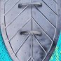 Medieval Knight Pointed Shield for medieval knight costume Larp Reenactment Cosplay Heater Shield