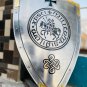 Medieval Templar Knight Cross Shield Crusader Templar Shield Larp Reenactment Cosplay Role-play