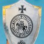 Medieval Templar Knight Cross Shield Crusader Templar Shield Larp Reenactment Cosplay Role-play