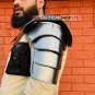 Medieval Knight Shoulder Guard Dwarven Armor Fantasy Cosplay Larp Clothing Gorget Steel Pouldron